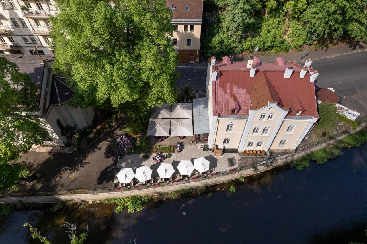 Villa Basileia Riverside Karlovy Vary Exterior foto